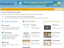 Tablet Screenshot of hannuaire.fr
